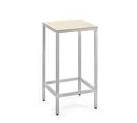 Sgabello da Bar Valerie Object Alu M Avorio