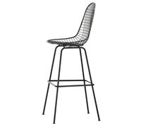 Sgabello da Bar Vitra Eames Wire High Nero