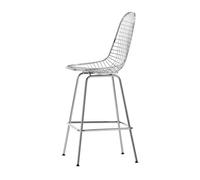Sgabello da Bar Vitra Eames Wire Medium Cromo
