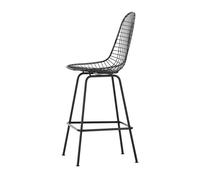 Sgabello da Bar Vitra Eames Wire Medium Nero