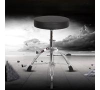 Sgabello da Batteria | Altezza regolabile e confortevole | Sedile a Sgabello per Batteria | Adatto per batteristi, figli, figlie, membri della famiglia, amici, uomini, ragazzi, ragazze, giovani e adol