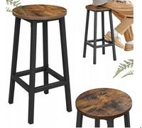 Sgabello da cucina, sedia da cucina, sgabello da bar rustico alto, LOFT,...