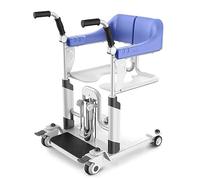Sgabello da doccia for sedia a rotelle portatile Sollevatore idraulico for paziente Sedia a rotelle for ascensore for trasferimento domestico Sollevatore portatile for sedia da infermiera con sedile d