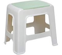 Sgabello da doccia portatile per anziani, sedia da bagno in plastica resistente, con piedini di ricambio, leggero e ideale per anziani e sicurezza in bagno