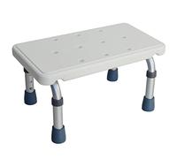 Sgabello da doccia regolabile con base antiscivolo, resistente sgabello di sicurezza per anziani, design impermeabile per un bagno sicuro