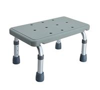 Sgabello da doccia regolabile con base antiscivolo, resistente sgabello di sicurezza per anziani, design impermeabile per un bagno sicuro