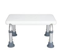 Sgabello da Doccia,Sedie e Panche da Doccia Regolabili in Altezza per Impieghi Gravosi in Lega di Alluminio,Sedile per Vasca da Bagno,Assemblaggio Senza Attrezzi,Sedile di Sicurezza per Sedia da Docci