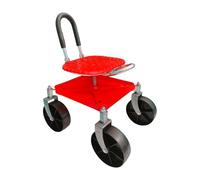 Sgabello Da Giardino, 360 Gradi Rotanti Rolling Garden Work Sedile Con Ruote | Altezza Regolabile Patio Di Altezza Lavora Per Il Garage Ramo Trapianto Di Potatura Di Vivaio