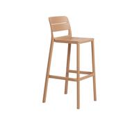 Sgabello Da Giardino 4 Gambe Impilabile Nardi Cassia Stool 40362.14.000 Cappuccino