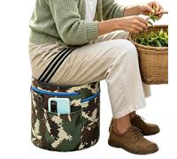 Sgabello da Giardino Indossabile Sedia Da Esterno Portatile Ed Impermeabile | Sgabello Per Giardinaggio Con Panca Sedile per Pesca Campeggio Spiaggia Giardino Anziani Senior Uomini e Donne