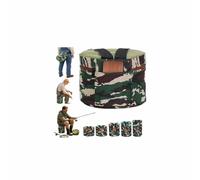 Sgabello da giardino indossabile, sedile da lavoro portatile per | Cuscino da giardinaggio con cinghie elastiche per le gambe, copertura e tasca in tessuto Oxford, sgabello da giardinaggio per