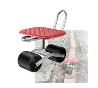 Sgabello da giardino regolabile con ruote, supporto robusto per lavori agricoli e frutteti