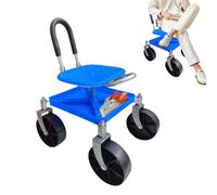 Sgabello da giardino resistente, capacità di carico 150 kg, sedile da lavoro pieghevole portatile per prato, cortile, patio, vivaio, garage, potatura, piantagione, trapianto | Sedia da giardinaggio