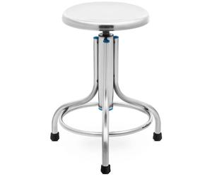 Sgabello da lavoro - Acciaio inox - 150 kg | Steinberg Systems