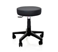 Sgabello da lavoro Sgabello girevole Sgabello Sgabello per salone estetico Sgabello per ambulatorio medico, con rotelle, rotazione libera di 360°, 7 cm di imbottitura, im diversi colori