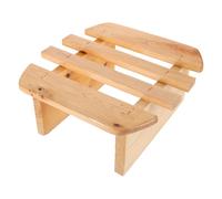 Sgabello da letto in legno: piccolo sgabello per pediluvio da sauna per saloni