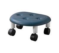 Sgabello da massaggio con puleggia Sgabello ergonomico Pivoting Seduta Pedicure Estetica con Seduta Bassa Regolabile Sgabello Compatto Rolling Sedia Bassa Senza Sgabello