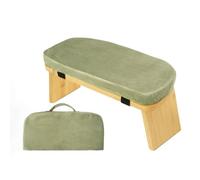Sgabello da Meditazione con Cuscino Basso Sgabello con Imbottitura Portatile Inginocchiatoio per Preghiera, color to 5, 8 Con Borsa