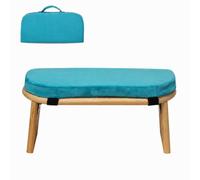 Sgabello da Meditazione con Cuscino Imbottito Portatile Sgabello da Meditazione con Cuscino Lavabile per Preghiera, color to 1