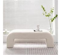 Sgabello da meditazione, Panca contenitore in velluto Sherpa, diverse dimensioni(Length 60cm/23.6inch)
