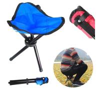 Sgabello da pesca portatile, altezza 30,5 cm, pieghevole, sedia a 3 gambe per escursionismo, campeggio, picnic, spiaggia, viaggi, attività all'aperto, sgabello pieghevole a tre gambe per terreni