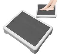 Sgabello da piede per bagno, sgabello antiscivolo per WC, poggiapiedi con supporto stabile per l'uso in hotel, appartamenti, dormitori, affitti sotto uffici, cucine