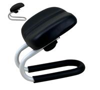 Sgabello da preghiera - Sgabello da meditazione regolabile, Ginocchia in altezza per pregare con cuscino in spugna, sedile per meditazione, yoga con in metallo, altezza regolabile, panca e