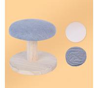 Sgabello Da Stiro Portatile Base Rotonda per Stirare Tampone Spesso Mini Asse Da