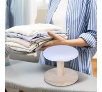 Sgabello da stiro rotondo da 7 pollici, asse da stiro con base rotonda, asse da