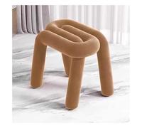 Sgabello da toeletta imbottito senza schienale, pouf creativo per toletta, comoda sedia per il tempo libero per camera da letto e soggiorno