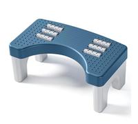 Sgabello da toilette per adulti, pieghevole, alto, privo di polvere e antiscivolo, per adulti, sgabello per WC addensato per Assist Relieve stitichezza, gonfiore, sindrome dell'intestino irritabile