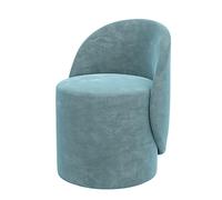 Sgabello da trucco di alta qualità, con schienale girevole, per camera da letto, design elegante, colore: I, dimensioni: 40 x 40 x 67 cm, ideale per trucco e routine di bellezza