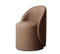 Sgabello da trucco di alta qualità per camera da letto, sedia girevole con schienale, elegante tavolo da toeletta, dimensioni compatte 40 x 40 x 67 cm, colore: verde, perfetto per l'arredamento della