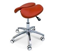Sgabello da ufficio ergonomico, girevole a 360°, sedia da ufficio resistente, sedia dentale, sgabello idraulico regolabile per ufficio e uso clinico