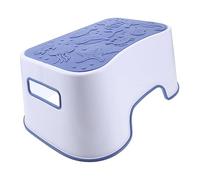 Sgabello da Wc in Plastica Pp Blu, Scalino Bagno Compatto | Toilette, Salvaspazio, Stile Chic ed Elegante, Categoria Toilet Assistance Steps