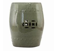 Sgabello decorativo in stile cinese, seduta da giardino in ceramica per soggiorno e cambio scarpe, ideale per interni ed esterni