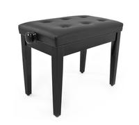 Sgabello Deluxe per Pianoforte Gear4music Gloss Black