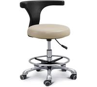Sgabello dentale - Sedia girevole a 360° con braccioli, regolazione ergonomica in altezza per il massimo comfort, ideale per cliniche, laboratori e chirurgia