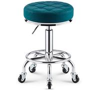 Sgabello di bellezza ad altezza regolabile professionale con rulli per salone spa del barbiere e cucina 34 * 4060 cm Design elegante e comodi posti a sedere (dimensioni: 45 * 45 * 40 ~ 60 cm Colore: