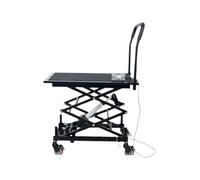 Sgabello Di Sollevamento Elettrico Piattaforma Di Sollevamento Mobile Sgabello Pieghevole Scaletta Per Uso Domestico Ascensore Per Auto(100x55 1.5m)