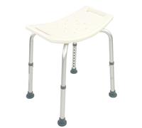 Sgabello Doccia Bagno Sedia Regolabile IN Altezza 8-Fach Antiscivolo TRUTZHOLM