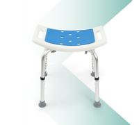 Sgabello Doccia Noah - Regolabile IN Altezza - Vasca da Bagno - Antiscivolo