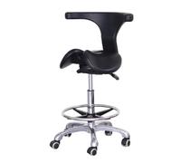 Sgabello Ergonomico Da Sella,altezza Regolabile, Seduta Divisa,sedia Girevole A 360° Con Schienale,for Casa,ufficio,salone,negozio,può Sopportare 220 Libbre(Style 2)