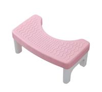 Sgabello ergonomico per WC per un migliore movimento intestinale, accessorio da bagno compatto, poggiapiedi per alleviare la stitichezza, migliorare il comfort e la salute