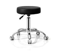 Sgabello Estetista Pedicure Seduta Imbottita Altezza Regolabile 45-58 cm