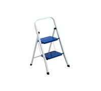 SGABELLO "EVEREST" IN ACCIAIO 2 GRADINI 80X46,5X51 CM
