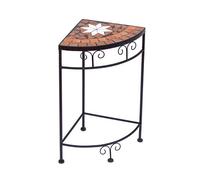 Sgabello Fiori Merano Mosaico 12013 Porta Fiori 52 cm Sgabello Scaffale ad Angolo Tavolo