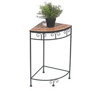 Sgabello Fiori Merano Mosaico 12013 Porta Fiori 62 cm Sgabello Scaffale ad Angolo Tavolo