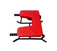 Sgabello For Verticale Yoga, Panca For Inversione, Spessore Spugna 6,5 Cm, Sedia For Inversione, Carico 250 Kg, For Allenamento A Casa(Red)