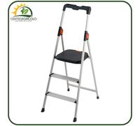 SGABELLO GIERRE DEKORSTEP IN ALLUMINIO ANODIZZATO LEGGERO CON PIATTAFORMA ANTISC